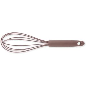 Fouet de cuisine antirayures en silicone 30 cm taupe Mathon [Orange]