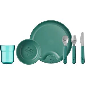 Coffret repas enfant 6 pieces Mio turquoise Mepal []