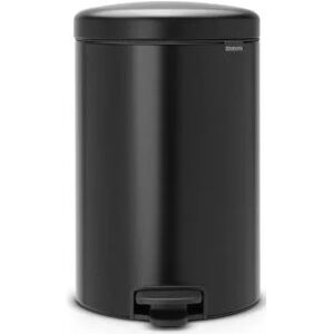 Poubelle Newlcon 5 L noir mat Brabantia [Noir]