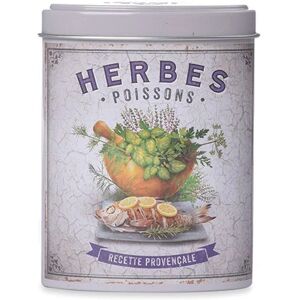 Herbes pour poissons avec boite verseuse en metal 50 gr []