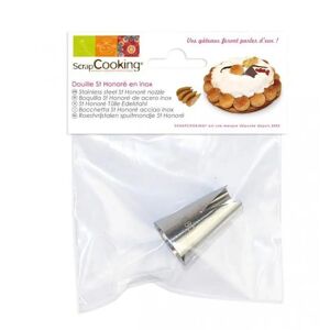 3 douilles patissieres inox - Saint Honore Scrapcooking