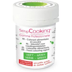 Colorant alimentaire en poudre vert Scrapcooking