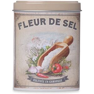 Fleur de sel de camargue avec boite verseuse en metal 60 gr []