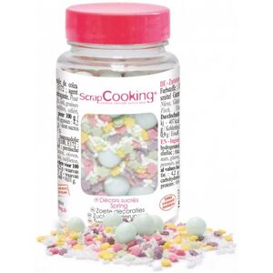 Decors sucres en pot Spring 80 g Scrapcooking