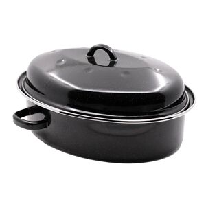 Roaster email Roasty Cook 38 cm Beka [Gris metallise]