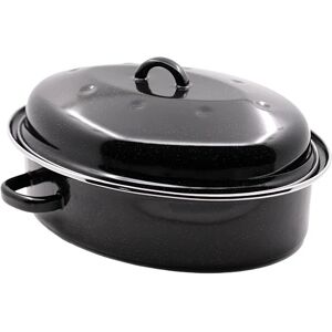 Roaster email Roasty Cook 32 cm Beka [Gris metallise]