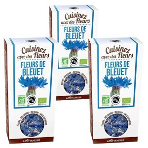 Fleurs comestibles bio fleurs de bleuet 45 g Aromandise