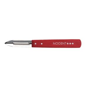 Eplucheur double tranchant classic bois rouge Nogent [Noir]