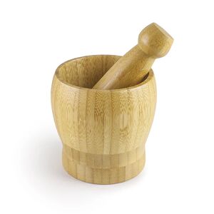 Mortier et pilon en bamboo 10 cm Ibili []