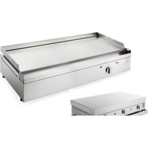 Plancha Chef 80 elec - lisse + couvercle Pla.net [Gris]