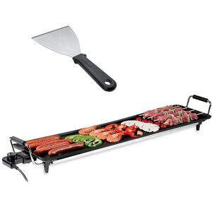 Lot Plancha Teppan Yaki 90 cm + Spatule droite en inox []