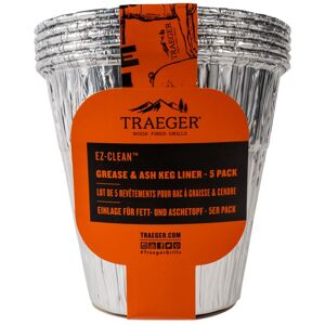 5 Seaux Aluminium De Recuperation De Graisse Et Cendres Pour Timberline (Modele 2023) Traeger