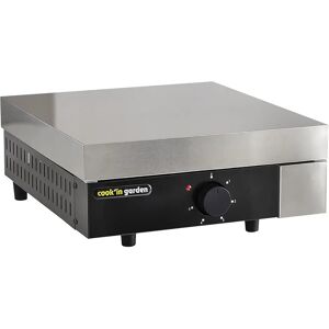 Plancha electrique + capot fonte FINESTA - 2,5kW Cook'in Garden