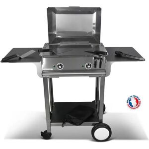 Pack plancha electrique Classic 600 Inox - Chariot Rivoli Planchaelec