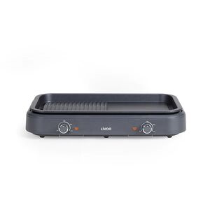 Plancha grill electrique DOC289 Livoo [Gris]