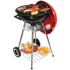 Barbecue a charbon rouge 41 cm Livoo [Blanc]