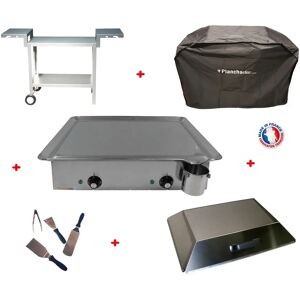 Pack plancha electrique Classic 600 Inox - Chariot Odeon 601 Planchaelec []