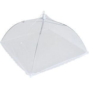 Cloche protege-plats pliable avec cordon 35 cm [Gris]