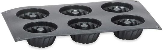 Moule en silicone 6 mini kouglofs Patisse [Noir]