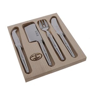 Coffret degustation fromage 4 pieces Inox Laguiole Jean Dubost [Blanc]