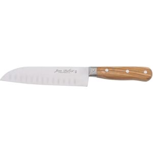 Couteau santoku en olivier 17 cm Jean Dubost [Rouge]