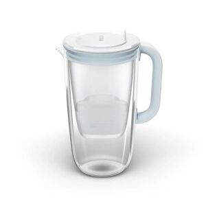 Carafe filtrante en verre 25 dont 15L deau filtree avec filtre Brita france