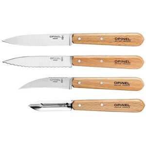 Coffret 4 couteaux Essentiels Hetre Opinel [Bois]