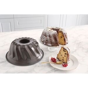 Moule Kouglof acier revetu 24,5 cm Mathon [Gris]