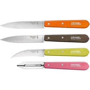 Coffret 4 couteaux Essentiels Fifties Opinel [Bois]