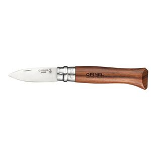 Couteau a huîtres et coquillages pliant N°9 lame inox 6,5 cm Opinel [Vert]