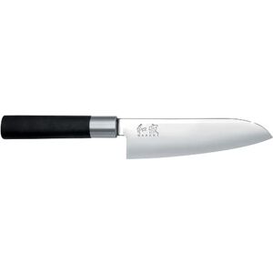 Couteau Santoku 16.5 cm Wasabi Black Kai [Noir]