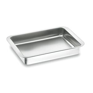 Plat a four inox 40 x 28 cm Lacor [Gris metallise]