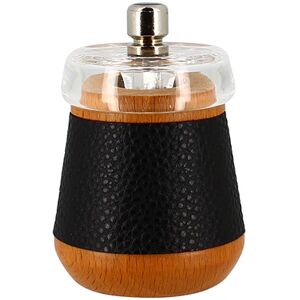 Moulin a poivre en bois effet cuir noir Ogo []