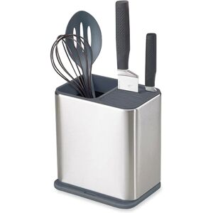 Pot a ustensiles et couteaux en inox Surface Joseph Joseph [Gris]