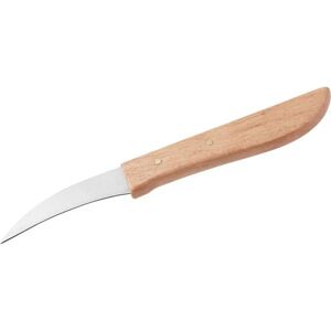 Couteau de cuisine eplucheur manche en bois [Gris metallise]