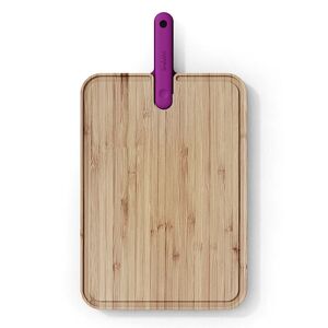 Planche a decouper avec couteau chef integre Trebonn [Bois]