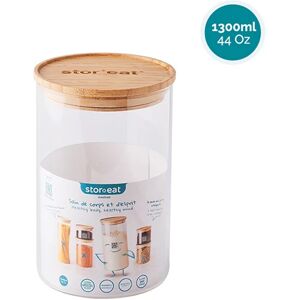 Bocal connecte en verre STOR'EAT 1300 ml Mastrad [Blanc]