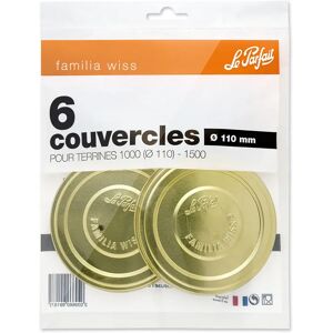 Sachet de 6 couvercles Familia Wiss 11 cm Le Parfait