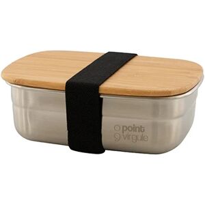 Lunch box inox et bambou 450ml Point Virgule []