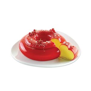 Moule en silicone Abbraccio coeur Silikomart [Marron]