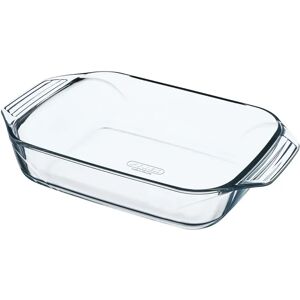 Plat a four Optimum 39x25 cm Pyrex [Gris metallise]