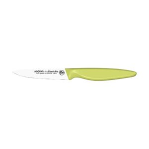 Couteau d'office lame pointue lisse 9 cm vert anis Bio source Nogent [Bois]