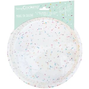 Moule silicone Tarte - Funfetti - 22 cm Scrapcooking