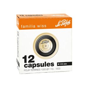 Boîte de 12 capsules Familia Wiss 11 cm Le Parfait