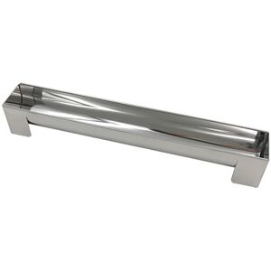 Mini gouttiere a buche rectangulaire sucrees ou salees rectangulaire inox Patisse [Gris metallise]