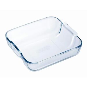 Plat carre 21 cm Pyrex [Noir]