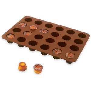 Flexi' Plaque silicone 24 mini-caneles Mathon []