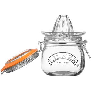 Presse agrume et bocal de conservation en verre 500 ml Kilner [Noir]