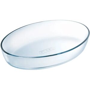 Plat ovale 21x13 cm Pyrex [Bleu]