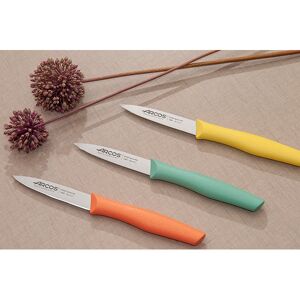 Set 3 couteaux d'office 8,5 cm coloris pastel Arcos [Gris]